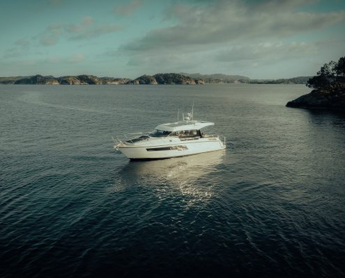 Panorama yachting in Bergen.